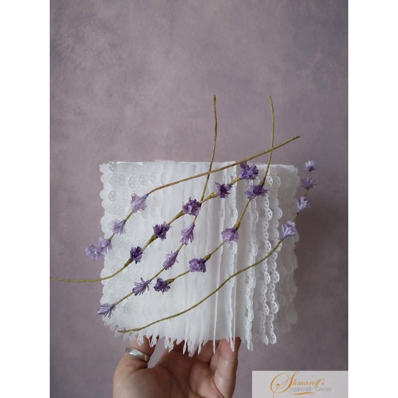 100% Wafer Paper Lavender - mini lesson